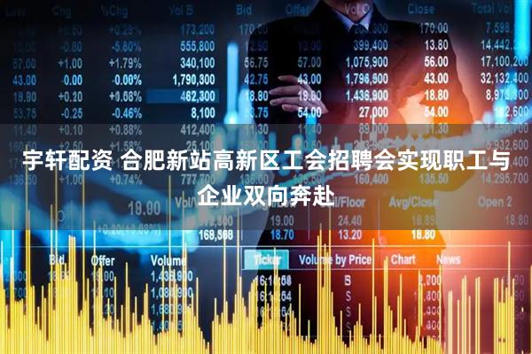 宇轩配资 合肥新站高新区工会招聘会实现职工与企业双向奔赴